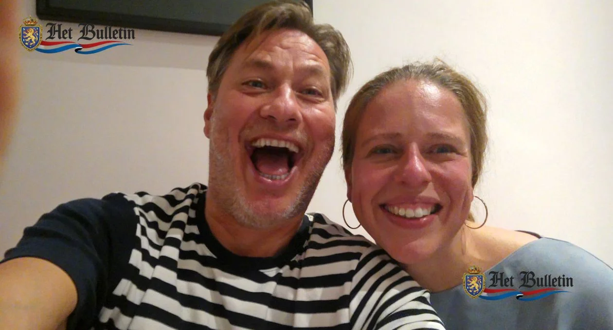 Carola Schouten en echtgenoot Coert Kleijwegt in Rotterdam