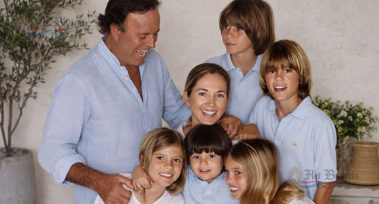 Miranda Rijnsburger bekend als echtgenote van Julio Iglesias en moeder van vijf kinderen