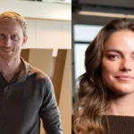 Nick Hillebrand vriendin, oprichter en CEO van JEX tijdens een zakelijk interview.